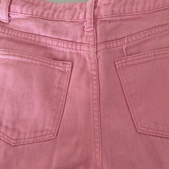 SHEIN Pink Straight Leg Women's Jeans - Picture 6 of 7